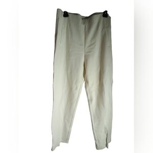 Chico's cream pull on dress pants